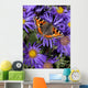 Small Tortoiseshell Butterfly Wall Decal