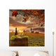 White Wine with Barrell Wall Decal