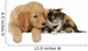 Golden Retriever Mit Katze Wall Decal