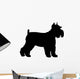 Schnauzer Silhouette Wall Decal