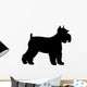 Schnauzer Silhouette Wall Decal