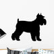 Schnauzer Silhouette Wall Decal