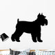 Schnauzer Silhouette Wall Decal