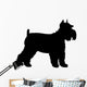 Schnauzer Silhouette Wall Decal