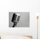 Vintage Microphone Wall Decal