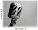 Vintage Microphone Wall Decal