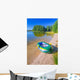 Inflatable Dinghy Summer Lake Wall Decal