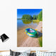 Inflatable Dinghy Summer Lake Wall Decal