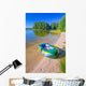 Inflatable Dinghy Summer Lake Wall Decal