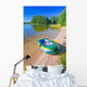 Inflatable Dinghy Summer Lake Wall Decal