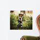 Cute Little Boy Watering Wall Decal
