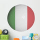 Italian Flag Graphic Soccer Wall Decal