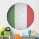 Italian Flag Graphic Soccer Wall Decal