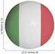 Italian Flag Graphic Soccer Wall Decal