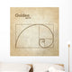 Golden Ratio Proportion Wall Decal