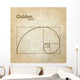 Golden Ratio Proportion Wall Decal