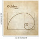 Golden Ratio Proportion Wall Decal