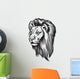 Lion Head with Mane Wall Decal
