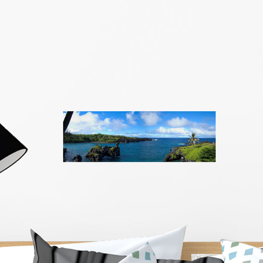 Island Wall Decal Panoramic Wall Decal