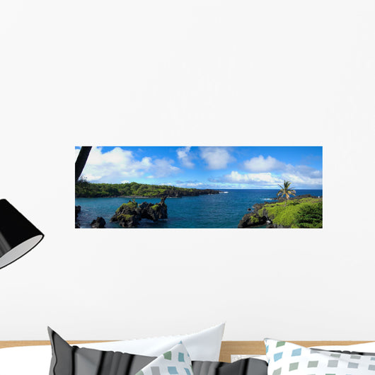 Island Wall Decal Panoramic Wall Decal