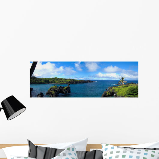 Island Wall Decal Panoramic Wall Decal