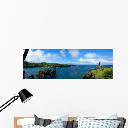 Island Wall Decal Panoramic Wall Decal