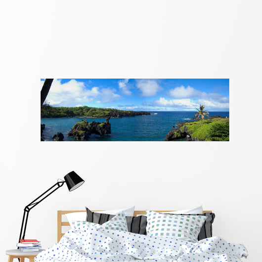 Island Wall Decal Panoramic Wall Decal