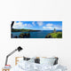 Island Wall Decal Panoramic Wall Decal