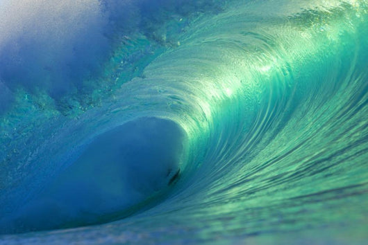 Hawaii Pipeline Empty Wave Wall Decal