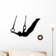 Olympics Gymnastics Rings Wall Decal
