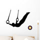 Olympics Gymnastics Rings Wall Decal