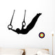 Olympics Gymnastics Rings Wall Decal