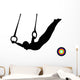 Olympics Gymnastics Rings Wall Decal