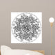 Mandala Pattern with Decorative Wall Decal