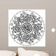Mandala Pattern with Decorative Wall Decal