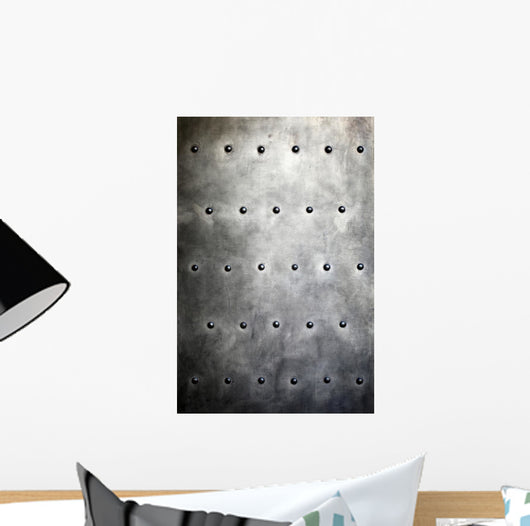 Black Metal Plate or Wall Decal