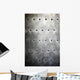 Black Metal Plate or Wall Decal