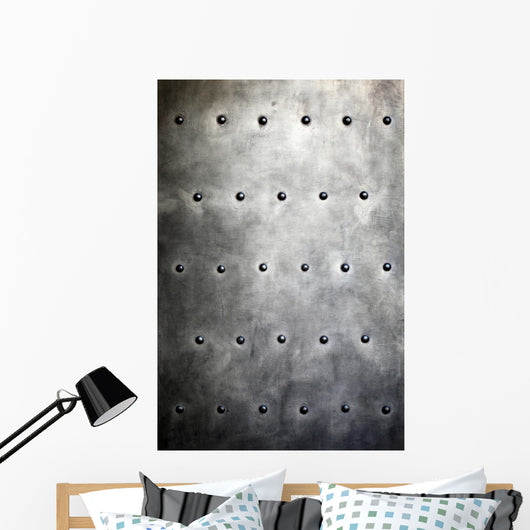Black Metal Plate or Wall Decal