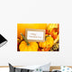 Happy Thanksgiving Tag with Wall Decal