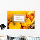 Happy Thanksgiving Tag with Wall Decal