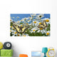 Daisies with Swallowtail Butterflies Wall Decal