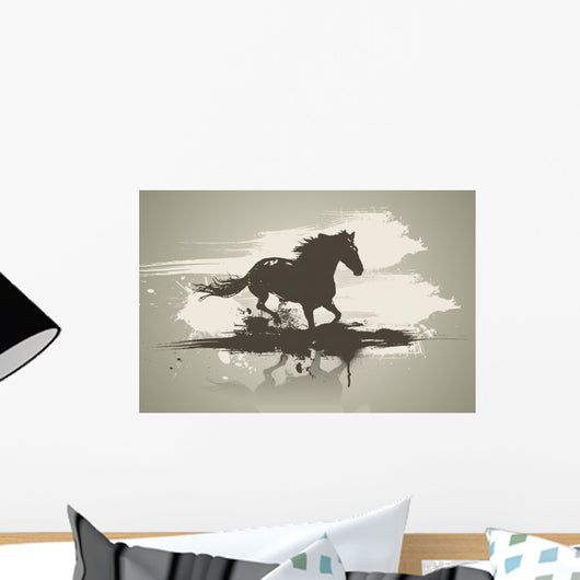 Horse Wall Decal Design 2