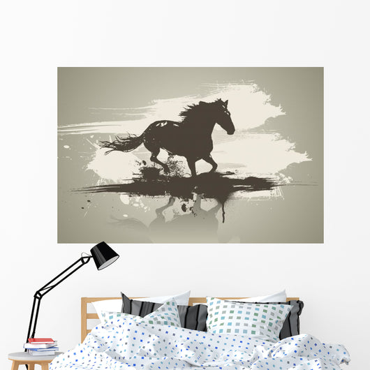 Horse Wall Decal Design 2