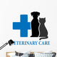 Veterinary Care Symbol Wall Decal
