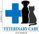 Veterinary Care Symbol Wall Decal