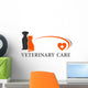 Veterinary Sign with Place Wall Decal