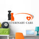 Veterinary Sign with Place Wall Decal