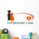 Veterinary Sign with Place Wall Decal