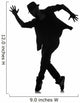 Male Dancer Wall Decal