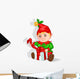 Christmas Elf Wall Decal